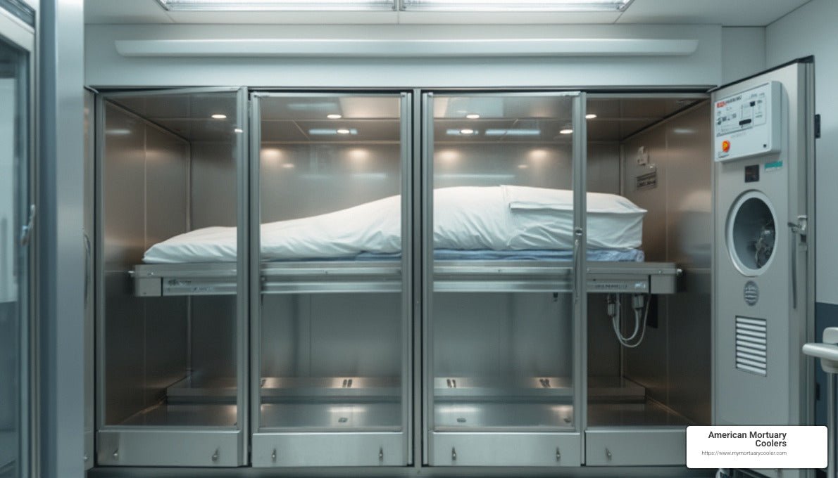 Chill Out: Understanding the Function of Mortuary Fridges - American Mortuary Coolers & Equipments Chill Out: Understanding the Function of Mortuary Fridges - American Mortuary Coolers & Equipments